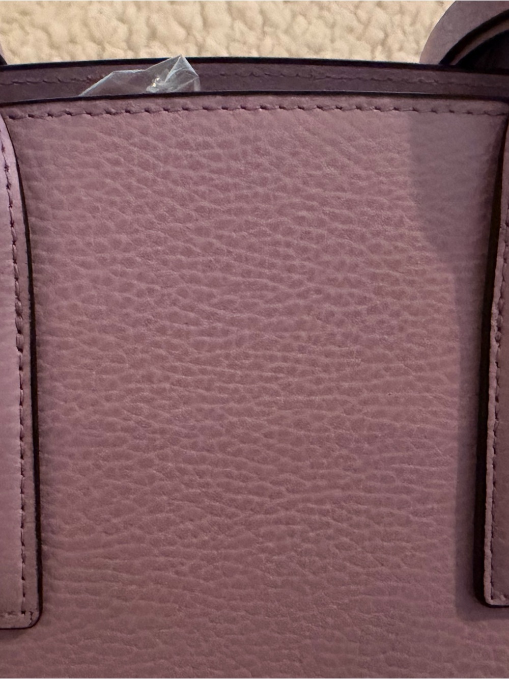 Henri Bendel Barrow Street Leather Satchel in Lilac Breeze - Picture 5 of 7